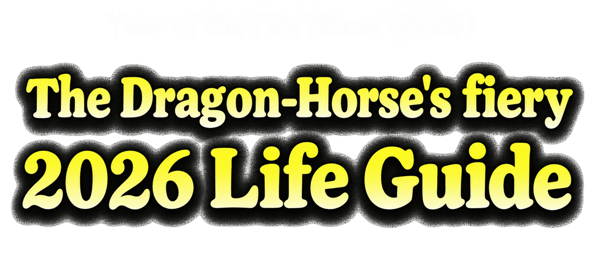 2026 Byeong-o Year Fortune — Dragon Horse’s fiery 2026 life guide